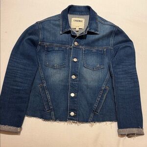 L'AGENCE Indigo Denim Jacket